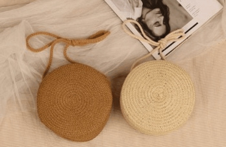Bolsa praia palha redonda R$:30,00